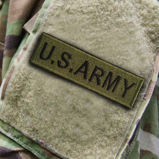 อาร์มทหารติดตีนตุ๊กแก ปักลาย US ARMY อาร์มติดตีนตุ๊กแก US ARMY อาร์มทหาร US ARMY ติดตีนตุ๊กแก สินค้าผลิตในไทยพร้อมส่ง