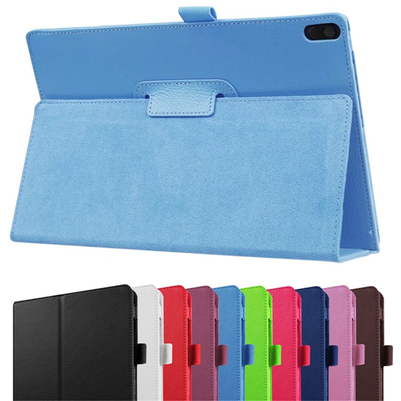 เคสฝาพับแท็บเล็ต สำหรับ Lenovo Tab M10 HD (2nd Gen) TB-X306X X306F 10.1นิ้ว tab M10 tb-X605F/tb-X505F ปลอก P10 tb-X705F M10 Plus tb-x606f ปลอกหนังพลิกกันกระแทกขาตั้งพับ