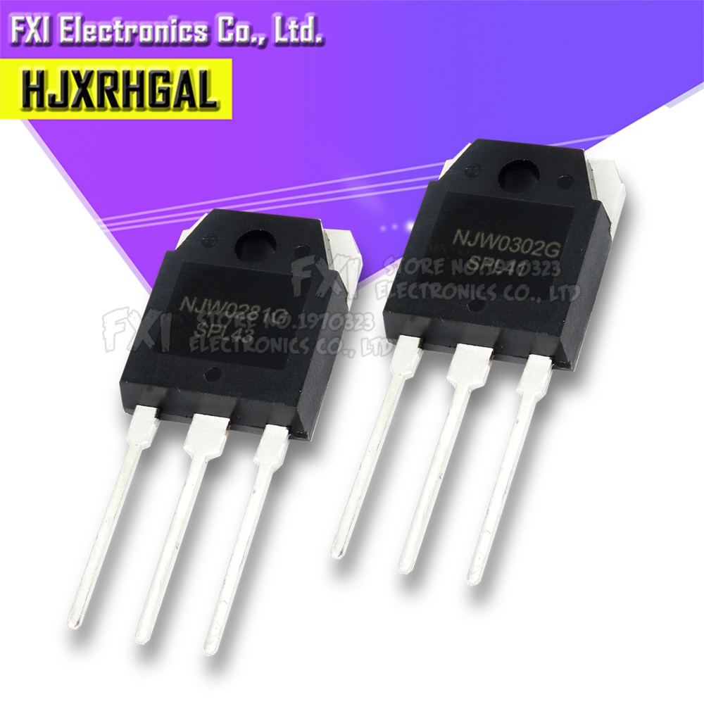 5PCS NJW0281G NJW0302G NJW0281 NJW0302 TO3P TO-3P ทรานซิสเตอร์