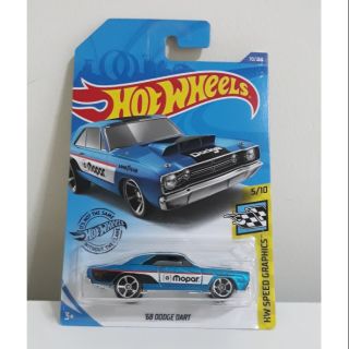 รถเหล็ก hotwheels 68 DODGE DART (ib013)