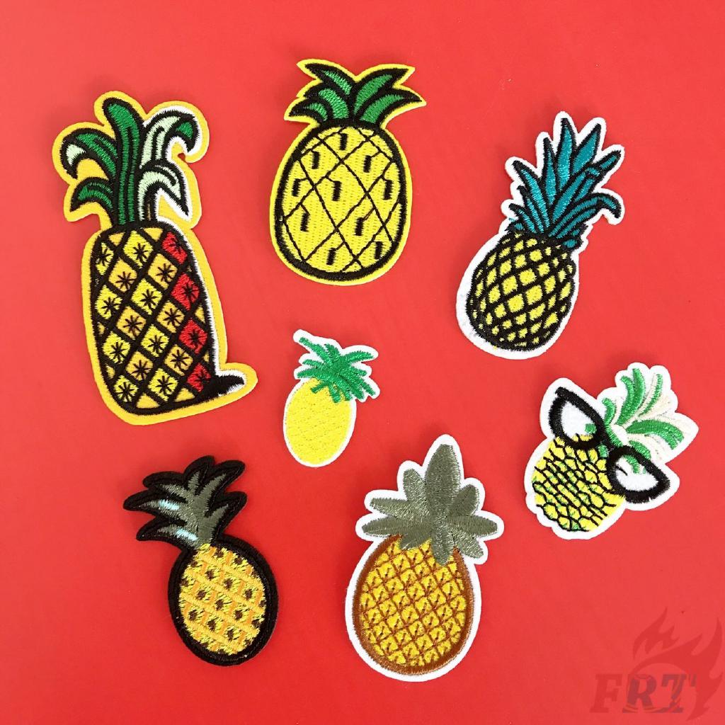 แผ่นป้ายลายสับปะรด DIY 1 ชิ้น（☸ Plants - Pineapple Patch ☸ ）