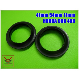 HONDA CBR400 FRONT SHOCK SEAL (41 54 11) SET (1 PAIR) // ชีลกันฝุ่นโช๊คหน้า 41 54 11 ( 1 คู่ ) สินค้าคุณภาพดี