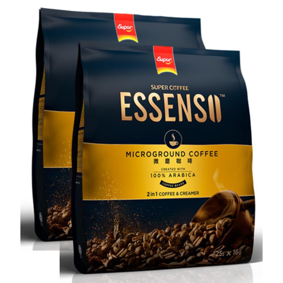 LOR Essenso 2in1 Microground Coffee 100% Arabica เอสเซนโซ่ 2อิน1 อาราบิก้า100% 14g.x 25ซอง (2แพค) #9