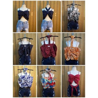 สายเดี่ยวใส่สบายๆ​ พร้อมสายผูก​ มือ1 59บาท