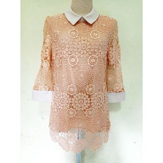 เสื้อลูกไม้แฟชั่นเกาหลี