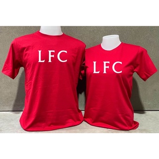 เสื้อยืด คอบอล ลิเวอร์พูล ผ้าcotton 100% อัดเฟล็ก PVC อย่างดี