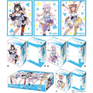 Bushiroad Sleeve &amp; Deck Holder &amp; Storage Hololive Production 1st fes. Gamers : Ookami Mio, Nekomata Okayu, Korone