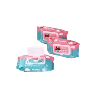 #D052 ทิชชู่เปียก 80 แผ่น กระดาษเปียก Baby Wipes กระดาษทิชชู่เปียก สูตรน้ำบริสุทธิ์ ผ้านุ่มชุ่มชื่น