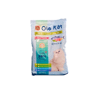 ส่งฟรีไม่ต้องใช้โค้ด Ole Kat โอเล่แคท อาหารแมวแบบเม็ด ขนาด 1กก. / 10กก. / 20กก. #รสทูน่า , รสซีฟู๊ด , รสแซลมอน