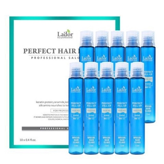 ลาดอร์ Lador Perfect Hair Fill-up 13 ml รีวิวแน่น ทรีทเมนท์บำรุงผมเข้มข้น ผมแข็งแรง นุ่ม สุขภาพดี