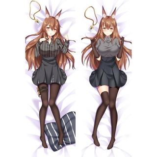 ปลอกหมอน พิมพ์ลายการ์ตูน Dakimakura Arknights Game Franka สําหรับตกแต่งบ้าน โซฟา