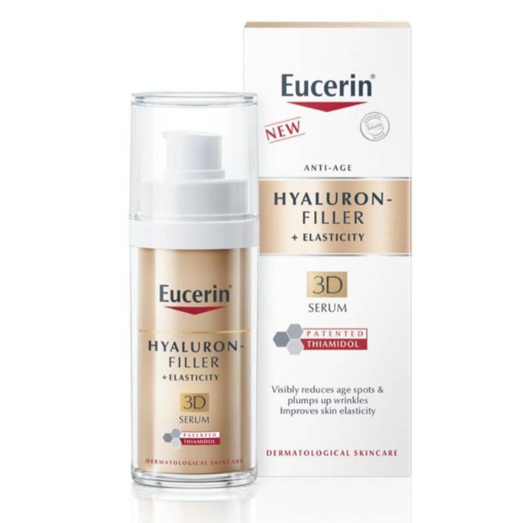 Eucerin Hyaluron Filler + Elasticity 3D Serum (Radiance Lift 3D Serum) 30 ml.