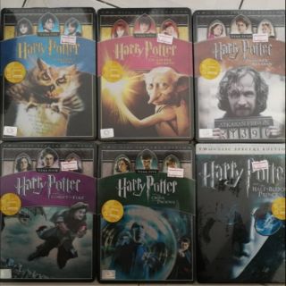 ดีวีดีแฮร์รี่ พอตเตอร์ ภาค 1-6 มือหนึ่ง ภาคไทย-อังกฤษ dvd harry potter