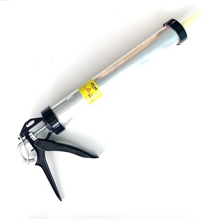 ใหม่ ปืนอลูมิเนียม 12" Aluminium Caulking Gun (600ml sausage)