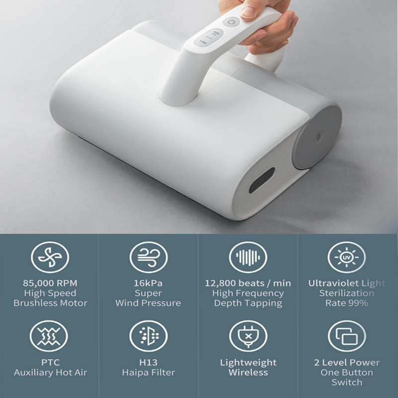 Xiaomi Mi Dust Mites Vacuum Cleaner Wireless เครื่องดูดไรฝุ่น และ
