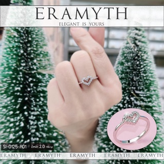 Eramyth Jewelry แหวน เงินแท้  SI-0125-R01 งานฝังเพชรสวิลCZ สินค้ามาตรฐานส่งออก