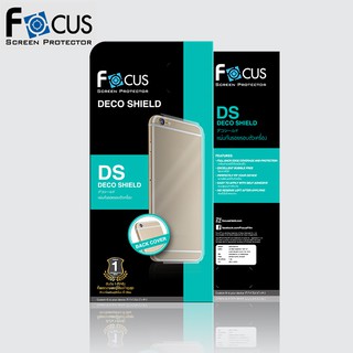 Focus Deco Shield Kavlar ฟิล์มกันรอยด้านหลังแบบด้าน แผ่นกันรอยรอบตัวเครื่อง สำหรับ Samsung รุ่น Galaxy S7 Edge Black+แถม