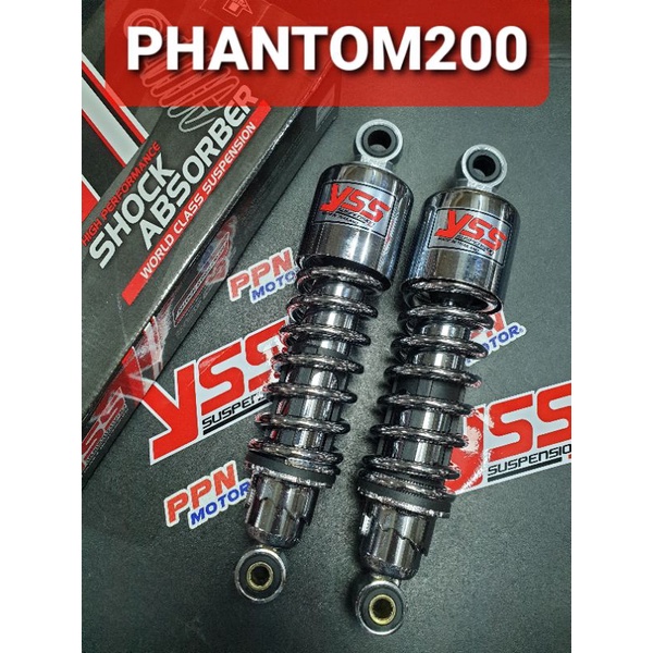 โช้คหลัง YSS HONDA PHANTOM200 คู่เดียวราคาส่ง RD222-270P-1-03-11