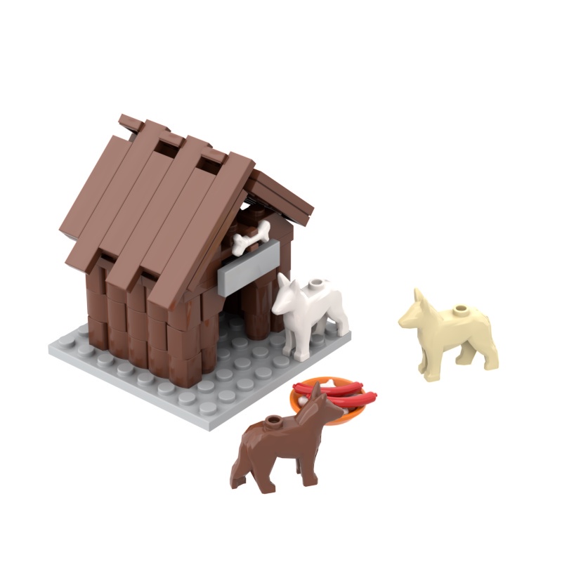 Pet MOC Builiding Blokcs Kids Toys Cat Duck Penguin Compatible Major ...