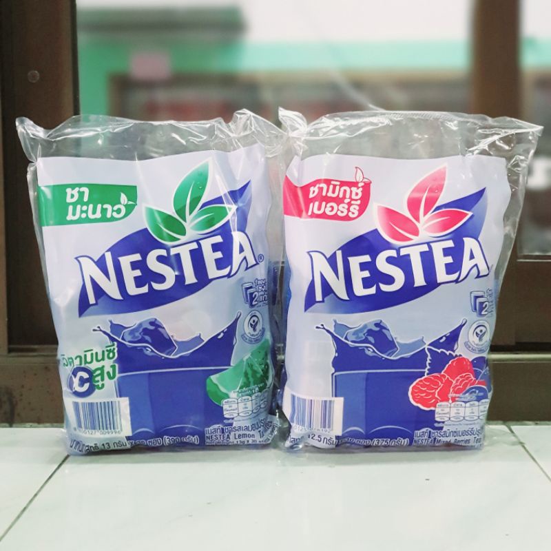 พร้อมส่ง เนสที ชามิกซ์เบอรรี่ ชาเลมอน Nestea แพ็ค 30 ซอง (มีราคาส่งค่ะ)