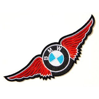 BMW ป้ายติดเสื้อแจ็คเก็ต อาร์ม ป้าย ตัวรีดติดเสื้อ อาร์มรีด อาร์มปัก Badge Embroidered Sew Iron On Patches