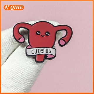 Uterus Pin ป้ายหมุดสําหรับติดตกแต่งเครื่องประดับสตรี