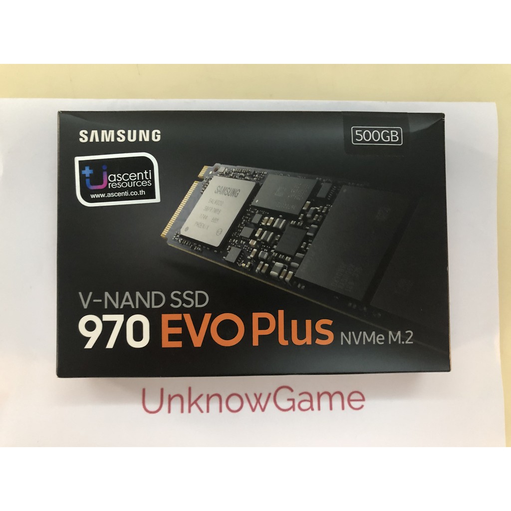 SAMSUNG 970 EVO Plus 500GB SSD PCIe/NVMe M.2 2280