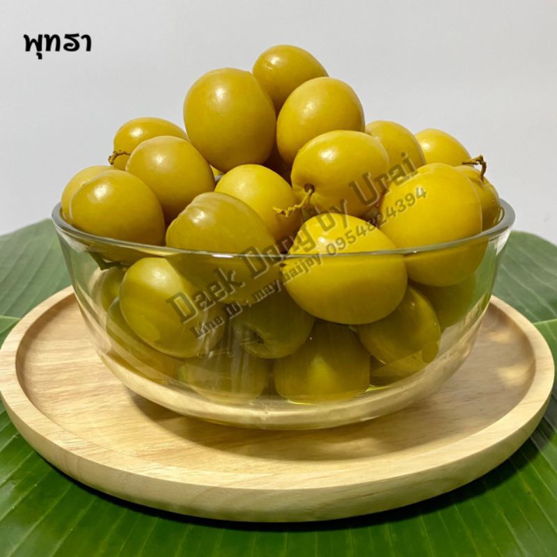 พุทรานมสดดอง3รส 500g.พร้อมส่ง(แถมพริกเกลือรสเด็ด)