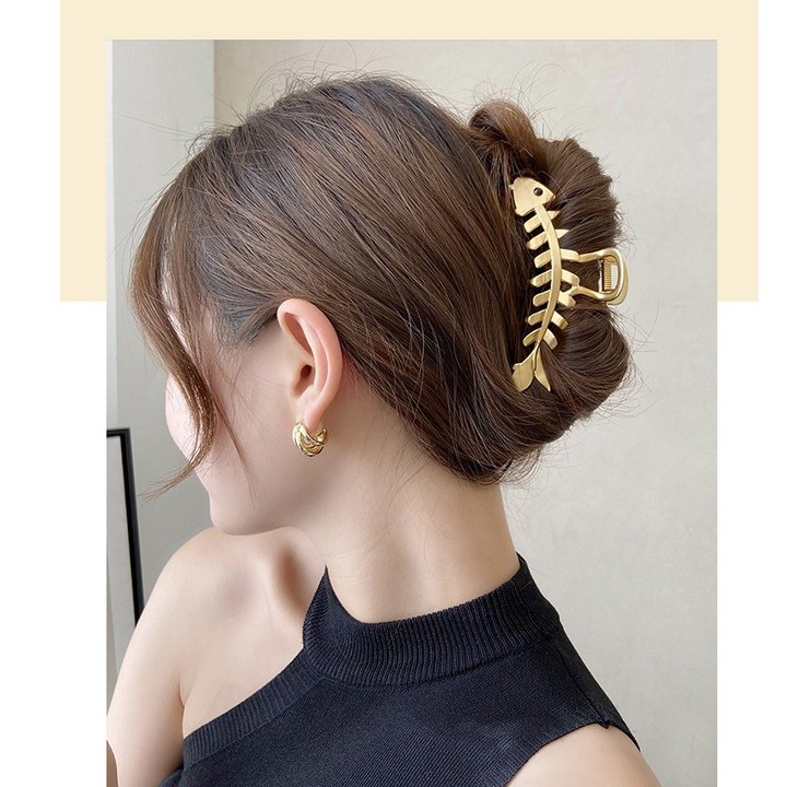 กิ๊บหนีบผมรุ่น fishbone hairpin กิ๊บหนีบก้างปลา รุ่นใหม่ กิ๊บผม กิ๊บติดผม