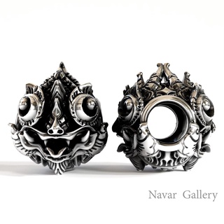 Navar Gallery : ชาร์มพญานาค เนื้อเงินแท้ 92.5 Great Naga Charm Silver 92.5