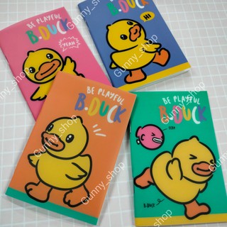 สมุดบันทึก ลายเป็ด B.DUCK น่ารัก สมุดเล่มเล็ก ขนาด S 70แกรม/34แผ่น  (จำนวน 1 เล่ม)