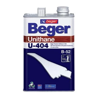 Beger โพลียูรีเทนภายใน/ภายนอก BEGER รุ่น U-202/U-404 ระบบ 1 ส่วน ขนาด 1/4 แกลอน