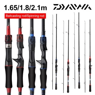 Daiwa คันเบ็ด 1.65/1.8/2.1 ม. น้ำหนักเบาปั่น Baitcasting Rod M การกระทำ EVA