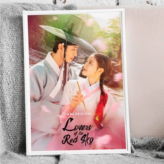 Lovers of the Red Sky Poster (TV series) 2021/ Ahn Hyo-seop, Kim Yoo-jung ขนาด 33x48 cm