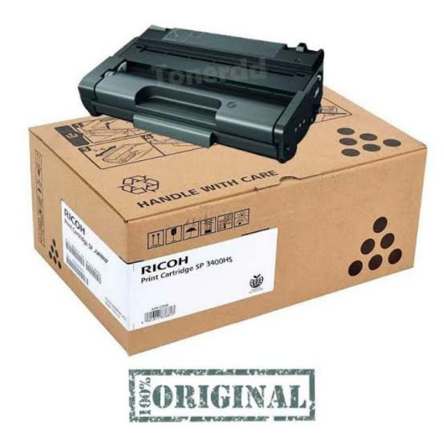 ตลับหมึกเลเซอร์ ริโก้ Ricoh SP 3400HS สำหรับเครื่องพิมพ์เลเซอร์