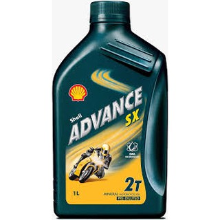 เชลล์ แอ๊ดวานซ์ เอสเอ๊กซ์ 2T ขนาด 1 ลิตร Shell Advance SX 2T Packed 1 Lites