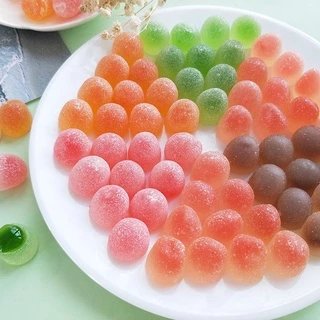 Jelly🍭เยลลี่สอดไส้ รสผลไม้ 500-1000g. เยลลี่หนึบ เคลือบน้ำตาล ขนมเยลลี่ เยลลี่มีไส้