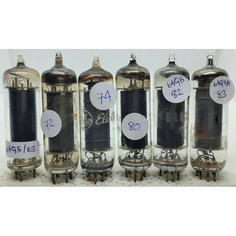 6 X 6AQ5  Beam Power Tube Power/Output TEST #168