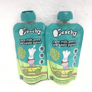 Peachyรสน้ำนมข้าวโพด 1 แถม 1  (R19)