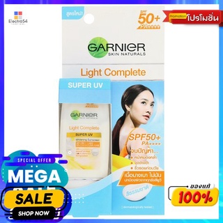 การ์นิเย่ยูวีคอมพลีทสีธรรมชาติ30มลผลิตภัณฑ์ดูแลผิวหน้าGARNIER LIGHT UV COMPLETE NATURE 30ML