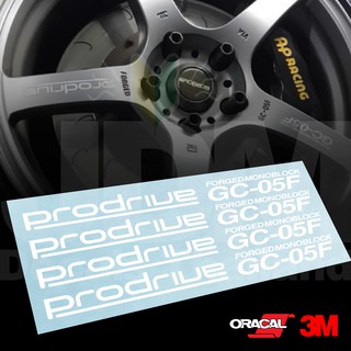 สติ๊กเกอร์ติดล้อ PRODRIVE GC-05F