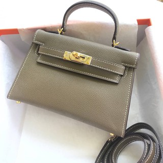 Hermes mini kelly Grade vip size :19cm full box set