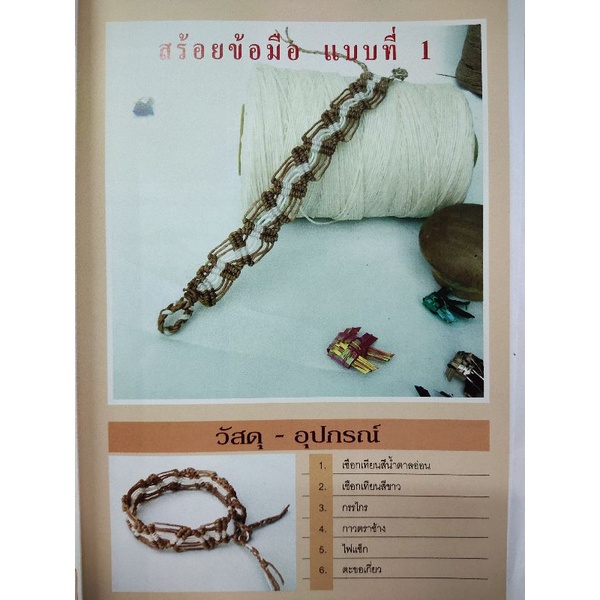 หนังสือ การถักเชือกเทียน (ฉบับสุดคุ้ม) : งานประดิษฐ์ งานฝีมือ งานมัดเชือก ร้อยเชือก (Infinitybook Center) ราคา ถูกที่สุด ดีลบีเคเค แกลเลอรีภาพที่ 8