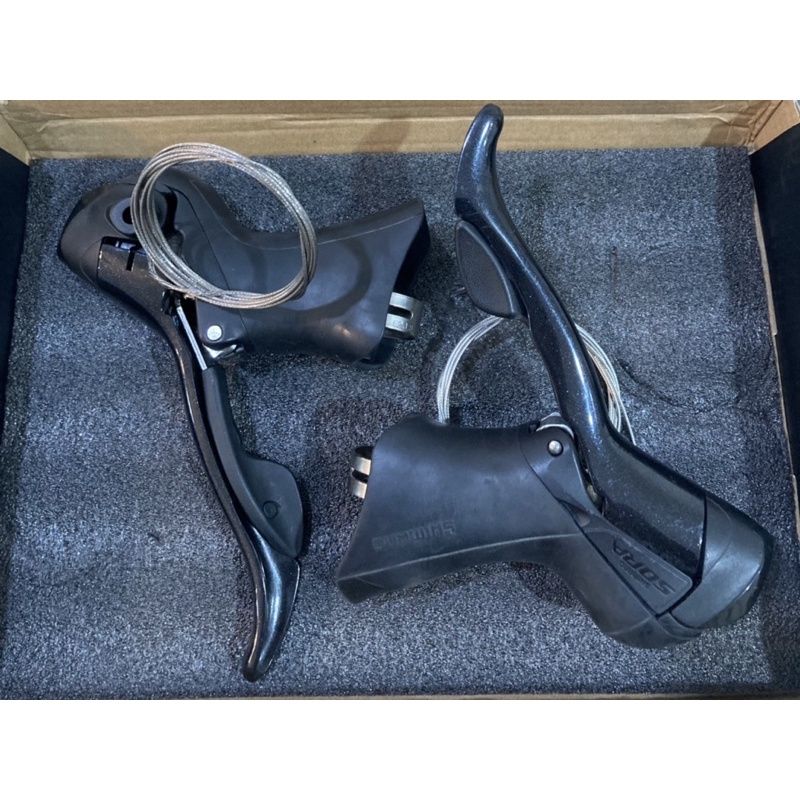 shifter road bike shimano Sora 2x9 มือตบเกียร์เสือหมอบ ชิมาโน โซร่า ติดรถ trek แท้ มือสอง ราคาถูก