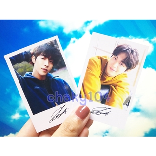 พร้อมส่ง!  โพลารอยด์พร้อมลายเซ็นต์  Nam Joohyuk (นัม จูฮยอก) จาก Startup  4 ใบ *มีเก็บเงินปลายทาง*