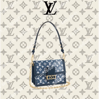 Louis Vuitton/ LV/ DAUPHINE กระเป๋าถือขนาดกลาง