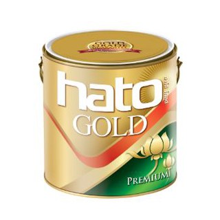 สีทอง Hato MG-333 ขนาด1/4 แกลลอน สูตรน้ำมัน