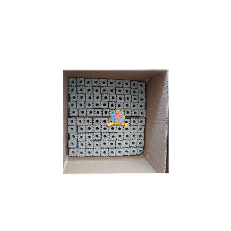 c-bar ยกลัง 100 แท่งเซรามิกซีบาร์วัสดุกรองเป็นที่อยู่แบคทีเรียใช้ได้ทั้งในตู้ในบ่อปลารุ่นใหม่สีโอริโ