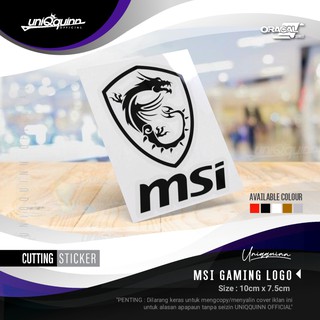 สติกเกอร์ Uq MSI | สติกเกอร์คอมพิวเตอร์ Pc | สติกเกอร์เงินสด Msi | สติกเกอร์ติดแล็ปท็อป แบบกําหนดเอง