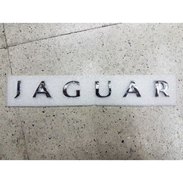 Best saller JAGUAR โลโก้ ตัวอักษรแยก แป้นเหยียบกันลื่น logo logoรถ โลโก้รถ ดุมล้อ BENZ